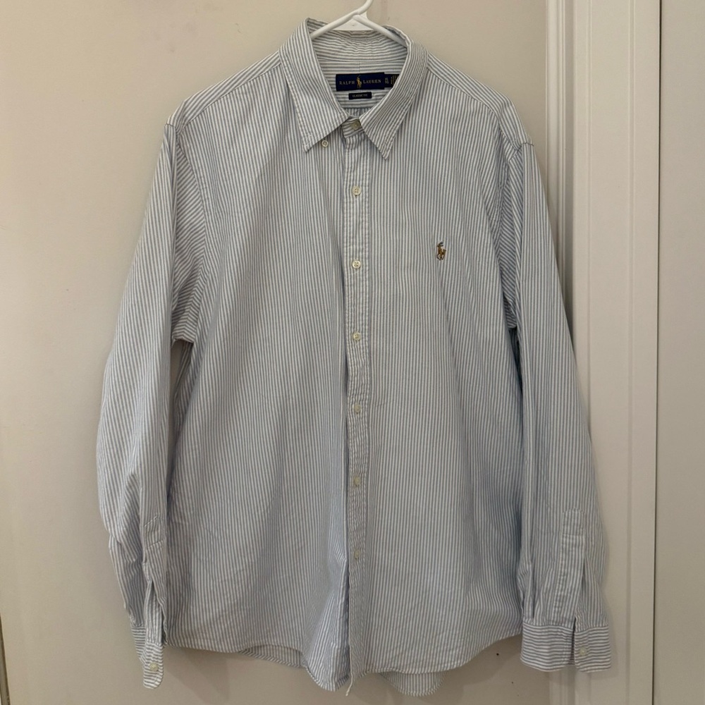 Polo Ralph Lauren Men's Striped Button Down Shirt